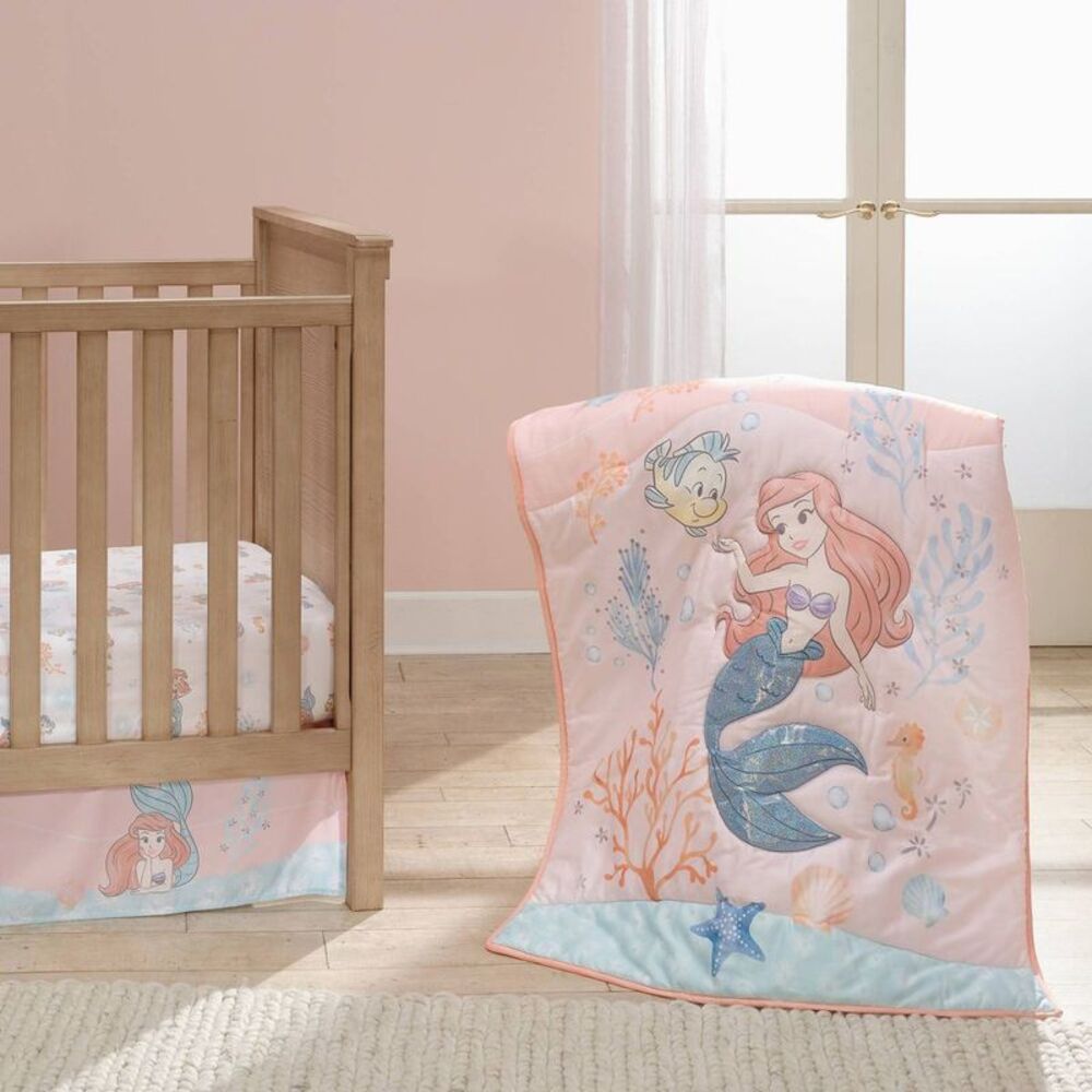 Bedtime Originals Disney's The Little Mermaid Crib Bedding Set by Lambs & I